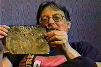 Sean displays his trophy of the Wild Drag
