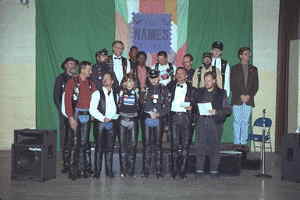 TLC singing at the NAMES Project - photo (c) by Michael Cox