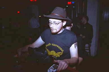 Randy A. Riddle during the shooting of the TLC video -- photo (c) by Michael Cox